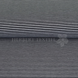 Stenzo Tricot Strepen 0,2 cm black white 73001-20