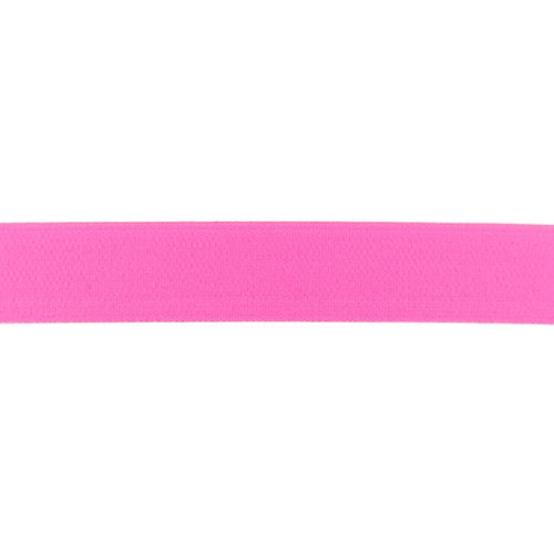 Elastiek Colour Line Uni 25mm neon pink 32143