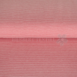 Jersey stripes mini red - white 83002-11