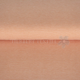 Jersey stripes mini orange - white 83002-130