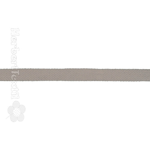 Flache Kordel / Cord Flat 15mm silver