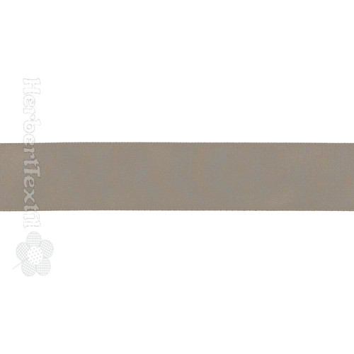 Satin Ribbon 25mm grey